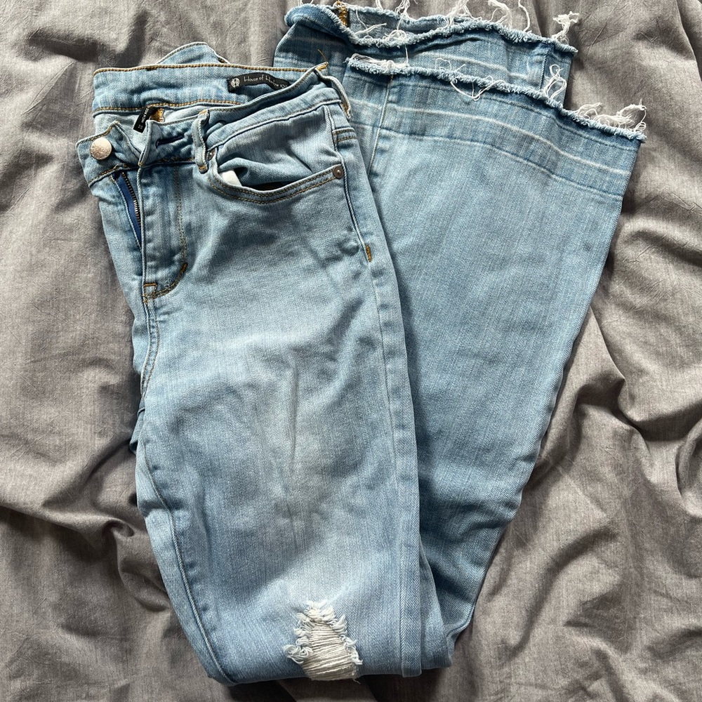 House of Harlow Wide Leg Jeans